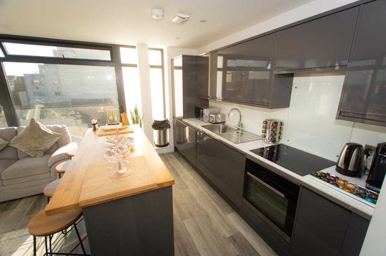 * Panoramic Penthouse With Sea & City Views Борнмут Экстерьер фото