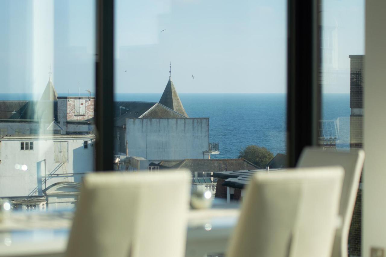 * Panoramic Penthouse With Sea & City Views Борнмут Экстерьер фото